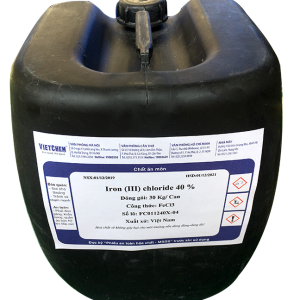 Iron III Chloride FeCl3 40%, Việt Nam, 30kg/can